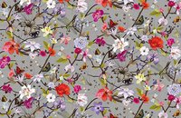Forbo Flotex Floral 500026 Field Berry, 840001 Botanical Magnolia