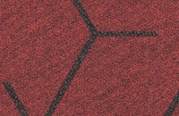 Forbo Flotex Triad 131010 taupe, 131001 red