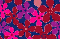 Forbo Flotex Floral 650012 Silhouette Berry, 620006 Blossom Crush