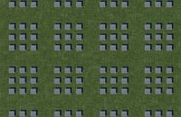 Forbo Flotex Pattern 880008 Pyramid Vermillion, 600004 Cube Cedar