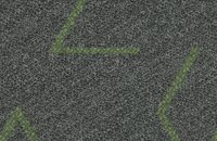 Forbo Flotex Triad 131017 anthracite, 131013 green line