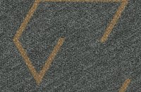 Forbo Flotex Triad 131017 anthracite, 131014 amber line